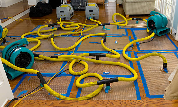 Professional Crawl Space Water Removal technician working in Yakima, WA